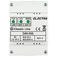 Doza derivatie video DAV.4SG Classic 4 iesiri - ELECTRA DAV.4SG Doza derivatie video DAV.4SG Classic 4 iesiri - ELECTRA DAV.4SG
