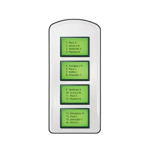 Panou LISTA LOCATARI (inox) PLL.42I