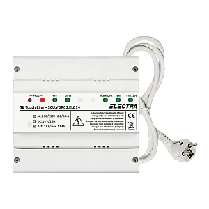 Unitate centrala de alimentare 1 iesire pentru HOME + URBAN + EXPERT, G3 - ELECTRA SCU.VDR03.ELG14