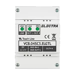 Doza derivatie video 4 iesiri - ELECTRA VCB.04SC3.ELGTL