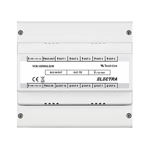 Doza derivatie video 10 iesiri REZIDENTIAL - ELECTRA VCB.10DR03.ELW0R
