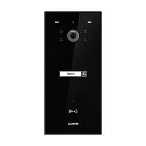 Panou exterior video Home pentru 1 Familie - SMART, G3, montaj ingropat, NEGRU - ELECTRA VPH.01F03.ELBTL