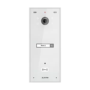 Panou exterior video Home pentru 1 Familie - SMART, G3, montaj aparent, ALB - ELECTRA VPH.01S03.ELWTL