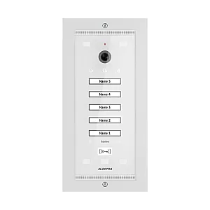 Panou exterior video Home pentru 5 Familii - SMART, G3 - ELECTRA VPM.05F03.ELWH4