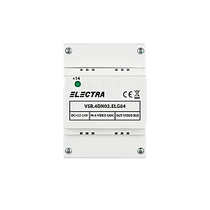 Doza selectie video 4 intrari pentru HOME + URBAN, G3 - ELECTRA VSB.4DN03.ELG04