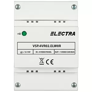 Doza selectie panouri video cu 4 intrari - REZIDENTIAL VSP.4VR02.ELW0R