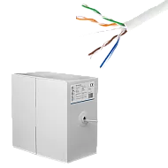 Cablu UTP, cat 5E, CUPRU 100%, 305m, 4x2x24 AWG - eRaya NET5EUT-305 Cablu UTP, cat 5E, CUPRU 100%, 305m, 4x2x24 AWG - eRaya NET5EUT-305