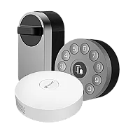 Incuietoare inteligenta cu tastatura multifunctionala si Home Gateway - EZVIZ CS-DL01S-DL01CP-A3