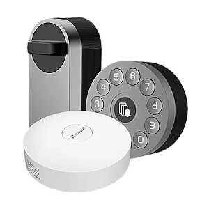 Incuietoare inteligenta cu tastatura multifunctionala si Home Gateway - EZVIZ CS-DL01S-DL01CP-A3 Incuietoare inteligenta cu tastatura multifunctionala si Home Gateway - EZVIZ CS-DL01S-DL01CP-A3