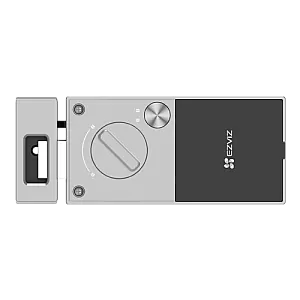 Yala inteligenta, Wi-Fi, multiple metode de deblocare, sonerie incorporata, alarma anti-furt - EZVIZ CS-DL03(WBCP)