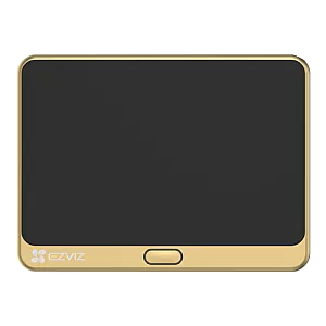 Vizor electronic smart, Wi-Fi, FullHD, monitor 4.3 inch, sonerie, acumulator 4600mAh, Auriu - EZVIZ CS-DP2C-Golden