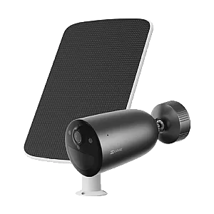 Camera IP 2K, Wi-Fi6, baterie 5.200 mAh, Audio bidirectional+ Panou Solar - EZVIZ CS-EB3-3MP-SP(kit)