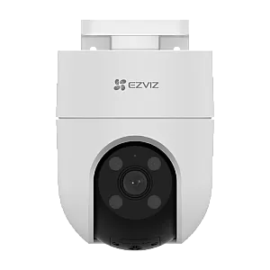 Camera IP EZVIZ de exterior, WI-Fi, Pan&Tilt, rezolutie 2K+, Audio bidirectional, distanta IR 30 metri, imagini color 24/7 CS-H8C-2K+