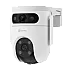 Camera IP WI-Fi Pan&Tilt, Dual 3K, Audio bidirectional, SDcard, distanta IR 30m, color 24/7 - EZVIZ CS-H9c-5MP(DL)