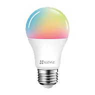 Bec LED RGB inteligent EZVIZ, Wi-Fi, E27, 806 lmn, 2700~6500K ajustabila CS-HAL-LB1-LCAW Bec LED RGB inteligent EZVIZ, Wi-Fi, E27, 806 lmn, 2700~6500K ajustabila CS-HAL-LB1-LCAW