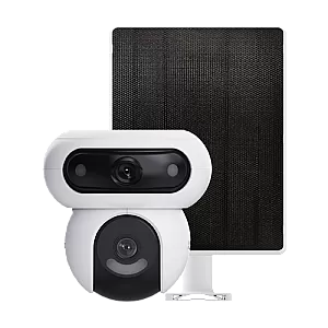 Camera IP PT Dual-Lens 4MP + panou solar 8W, Wi-Fi6, Baterie 10.400 mAh, Audio, IR 35M - EZVIZ CS-HB90/SP(2x4MP)