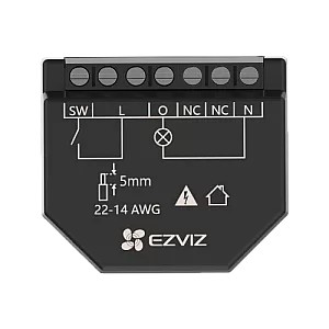Releu inteligent Wi-Fi pentru aplicatii Smart Home EZVIZ, 1 canal 250Vc.a. max. 16A CS-T35-R100-WM Releu inteligent Wi-Fi pentru aplicatii Smart Home EZVIZ, 1 canal 250Vc.a. max. 16A CS-T35-R100-WM