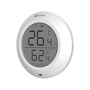 Senzor de temperatura si umiditate Smart Home EZVIZ, afisaj 1.8 inch, comunicare Wireless ZigBee CS-T51C