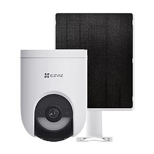 Camera IP Wi-Fi6 PT + panou solar 5W, 4MP, baterie 5.200 mAh, Audio bidirectional, Alarma - EZVIZ CS-HB8c-SP(4MP)