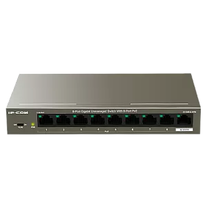 Switch 8 porturi Gigabit PoE, 1 x RJ45 Gigabit Uplink - IP-COM G1109P-8-102W