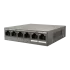 Switch 4 porturi Gigabit PoE+, 2 porturi RJ45 Gigabit, 58W, Management - IP-COM G2206P-4-63W
