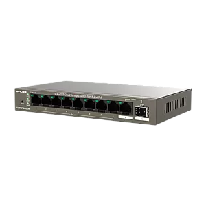 Switch 8 porturi PoE, 1 port RJ45, 1 port SFP, Gigabit, Cloud Management - IP-COM G2210P-8-102W