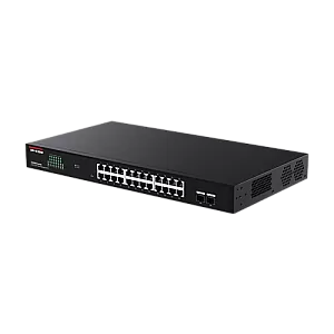 Switch 24 porturi RJ45 Gigabit, 2 porturi SFP Gigabit, Cloud Management - IP-COM G2226F