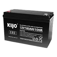 Acumulator Pb-acid AGM Deep Cycle, 12V, 100Ah, conector M8 - KIJO JM12-100