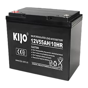 Acumulator Pb-acid AGM Deep Cycle, 12V, 55Ah, conector M6 - KIJO  JM12-55