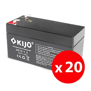 Cutie 20 acumulatori JS12-1.3 - KIJO JS12-1.3-BAX