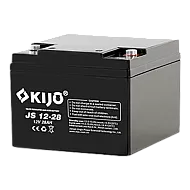 Acumulator AGM, 12V, 28Ah, M5 - KIJO  JS12-28 Acumulator AGM, 12V, 28Ah, M5 - KIJO  JS12-28