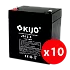Cutie 10 acumulatori JS12-5 - KIJO JS12-5-BAX