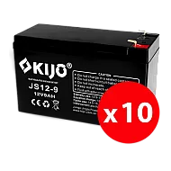 Cutie 10 acumulatori JS12-9 - KIJO JS12-9-BAX