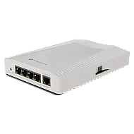 Router 4 porturi 10G, 1 port 1G, sina DIN - MikroTik CRS304-4XG-IN