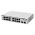 Cloud Smart Switch, 16 x Gigabit, 2 x SFP+ 10Gbps, 1U - Mikrotik CSS318-16G-2S+IN