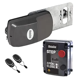 Kit automatizare usa sectionala max. 15mp, motor 24V DC- MOTORLINE KVM25