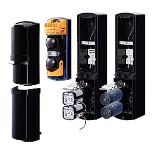 Bariera IR de exterior, 30 metri, alimentare cu baterii- OPTEX SL-100TNR