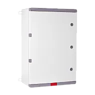Cutie distributie IP67 din ABS gri, usa mata, placa metalica, 400x600x200 mm PD406020