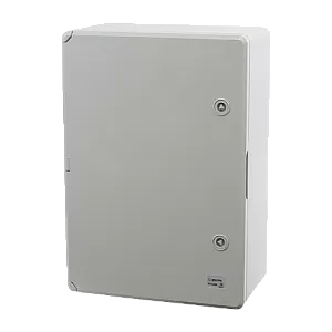 Cutie distributie IP65 din ABS gri, usa mata, placa metalica, 350x500x190 mm PP3006