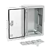 Plastim PP3011 – Cutie distributie IP65 din ABS gri, usa transparenta, placa metalica, 200x300x130 mm PP3011 Cutie distributie IP65 din ABS gri, usa transparenta, placa metalica, 200x300x130 mm PP3011 – Plastim PP3011