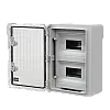 Plastim PP3112 – Cutie modulara IP65 din ABS gri, usa transparenta, 2 x 9 module, 250x350x150 mm PP3112 Cutie modulara IP65 din ABS gri, usa transparenta, 2 x 9 module, 250x350x150 mm PP3112 – Plastim PP3112