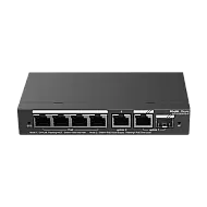 Switch 4 porturi PoE+, 2 porturi GE, 1 port SFP, Gigabit, Cloud Management - Ruijie RG-ES206GS-P Switch 4 porturi PoE+, 2 porturi GE, 1 port SFP, Gigabit, Cloud Management - Ruijie RG-ES206GS-P