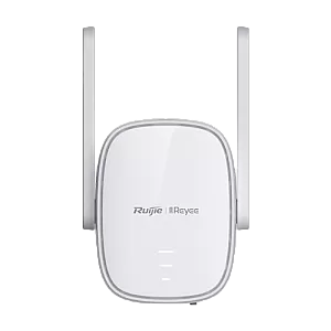 Wireless Extender Wi-Fi 4, 2.4 GHz, 1 x RJ45 10/100 Mbps, Cloud Management - Ruiie RG-EW300R
