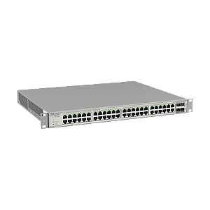 Switch 48 porturi PoE+ Gigabit, 8 porturi PoE++, 4 porturi SFP+, L3 Cloud Management - Ruijie RG-NBS5200-48GT4XS-UP
