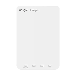 Acces Point Wireless AC1300 Dual-Band, Wi-Fi 5, 2 dBi, 5x RJ45 Gigabit, Cloud Management - Ruijie RG-RAP1200(P)