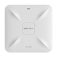 Access Point Wireless AX3200 Dual-Band, Wi-Fi 6, 1x RJ45 2.5G, 1x RJ45 1G, PoE IN, Cloud Management - Ruijie RG-RAP2260(E)