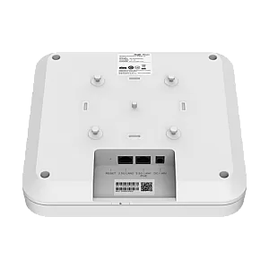 Access Point Wireless AX6000 Dual-Band, Wi-Fi 6, 2x RJ45 2.5G, PoE IN, Cloud Management - Ruijie RG-RAP2260(H)