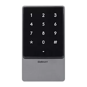 Controler stand-alone cu tastatura touch si cititor card EM 125kHz + Mifare 13.56MHz, carcasa antivandal - SEBURY SEB-sTouch2