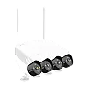 Kit NVR Wi-Fi si 4 camere WiFi de exterior, 3MP, Audio, Alarma  - TENDA TND-K4W-3TC – TENDA TND-K4W-3TC