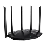 Router Wi-Fi 6, DualBand 2.4Ghz/5GHz, 300+1201Mbps, 5x6dBi, 4 porturi Gigabit - TENDA TND-RX2-PRO